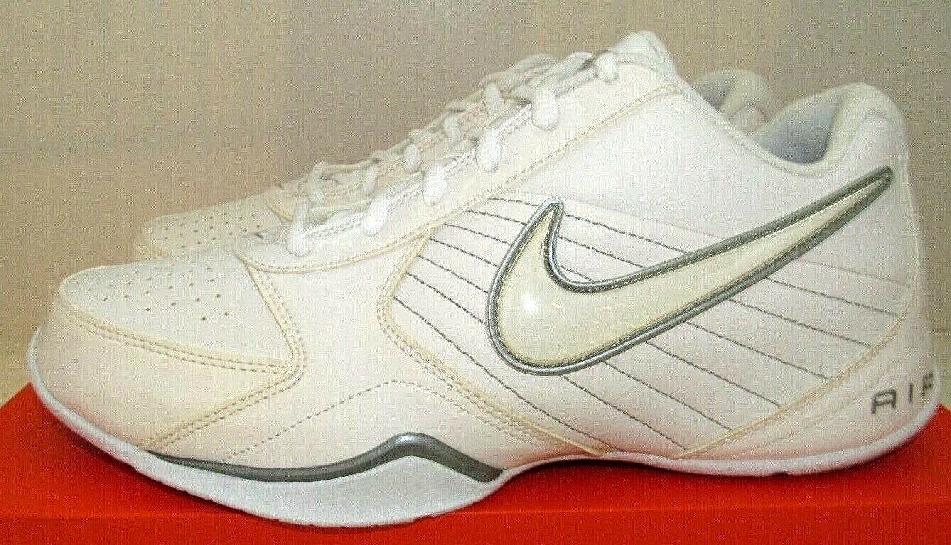 NIKE Mens Air Baseline Low Basketball Shoe 386240111 White NWD eBay