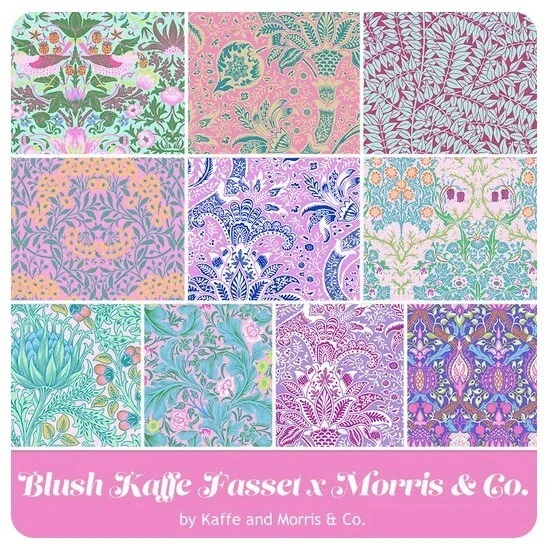 Kaffe Fassett x The Original Morris & Co. Fabric Collection -Fat Quarter bundles - Image 4 of 4