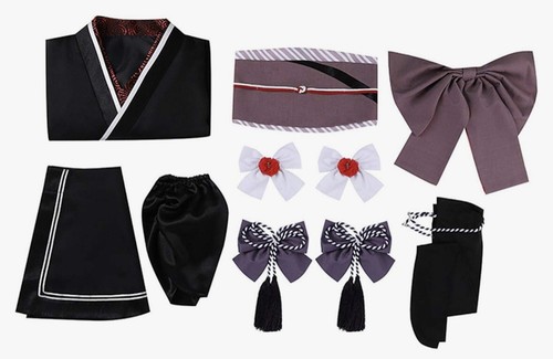 Tifa Lockhart Cosplya Costume Remake Tifa Kimono Halloween Party Outfit - Picture 2 of 6