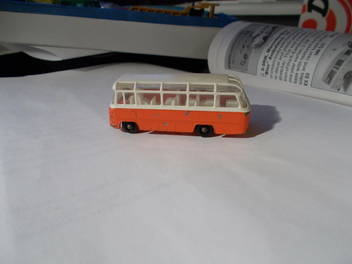 Matchbox 1966 Year of Manufacture Bus Vintage Manufacture Diecast