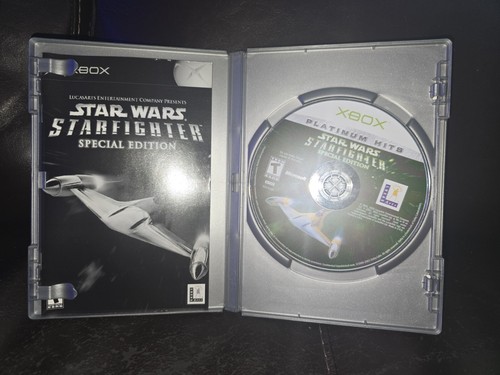 Star Wars Starfighter Xbox Special Edition (Microsoft Xbox) Complete with Manual - Picture 3 of 3