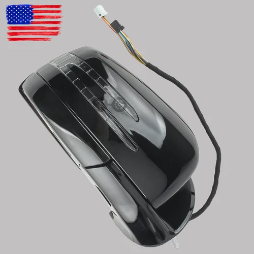 FOR MERCEDES ML350 GL450 2010 2011 2012 BLACK RIGHT MIRROR PASSENGER SIDE