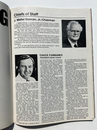 1983 USFL Kickoff Magazine ~ Player Profile Herchel Walker ~ Vol. 1 No. 4 - Picture 5 of 17