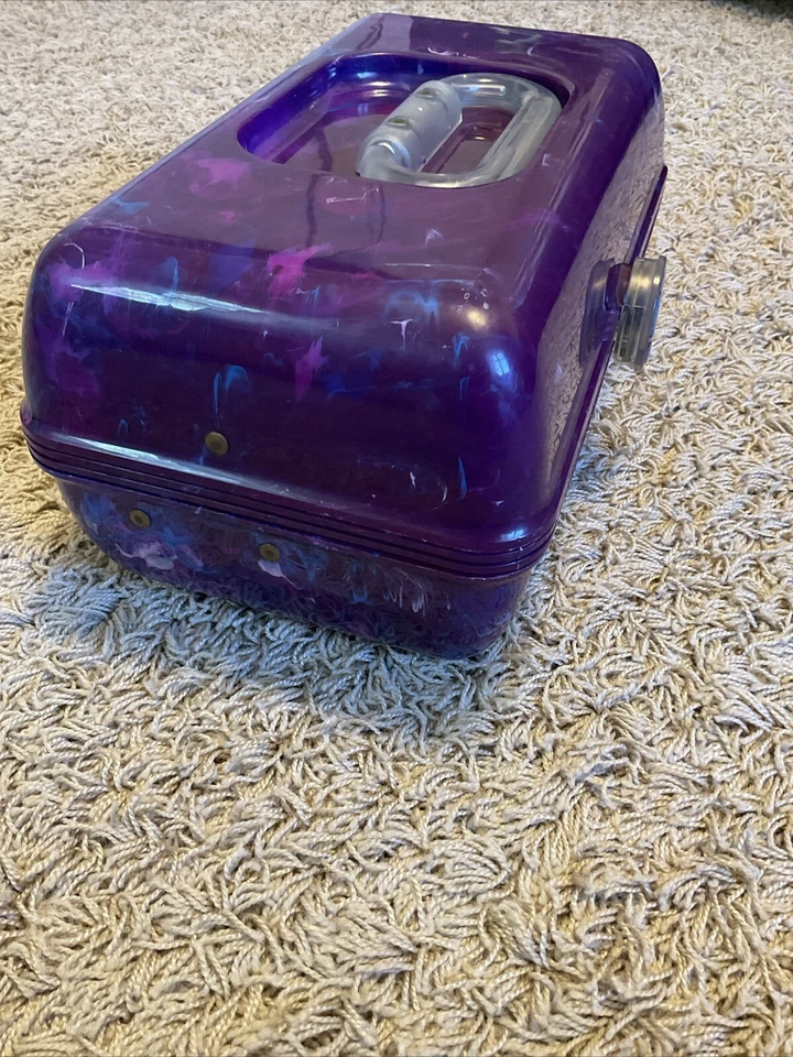 Estuche de Maquillaje de Mármol Púrpura Organizador Colisiones Color Caboodles 2622 De Colección Foto 4 de 4