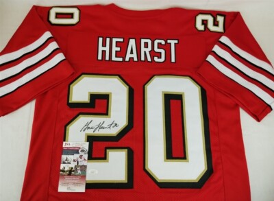 Maillot personnalisé Garrison Hearst dédicacé/signé des 49ers de San Maillot personnalisé Garrison Hearst dédicacé/signé des 49ers de San