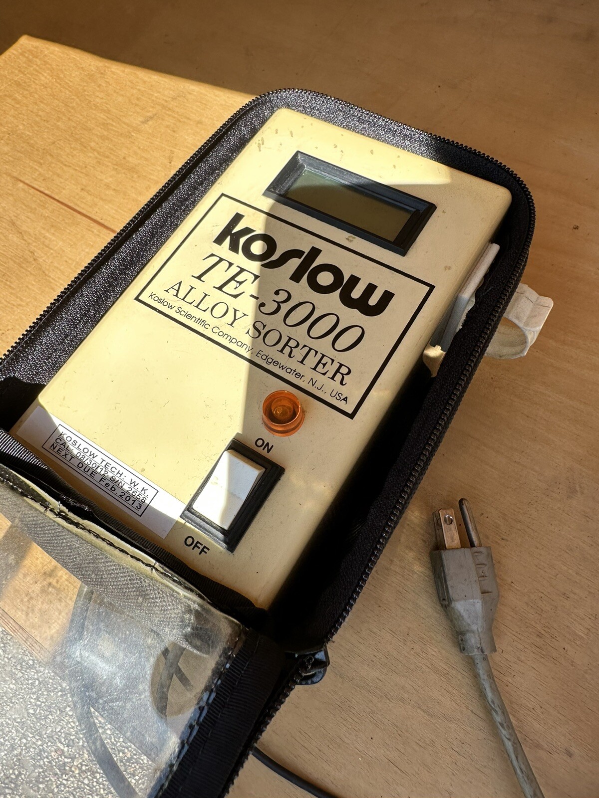 Koslow ThermoElectric Alloy Sorter TE3000 eBay