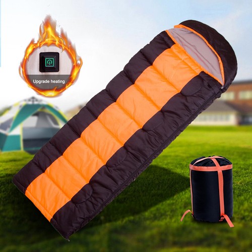 Winterheizung Isomatte Typ-C 5V elektrisch beheizter Schlafsack 3-Stufen-Tempera - Bild 12 von 15