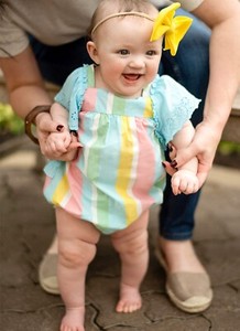 matilda jane baby romper