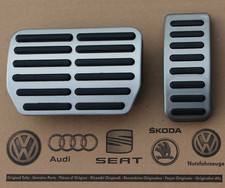 Audi A8 4E D3 original S8 Pedalset Pedale Edelstahl Pedalkappen pedal pads caps