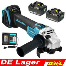 Für Makita Akku Winkelschleifer 125mm Schleifmaschine Trennschleifer Mit Flex DE