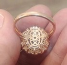 Sterling Silver Djoy Moissonite Ring Size 10 — photo 4