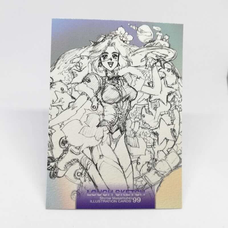 その他 SHIROW MASAMUNE ILLUSTRATION CARDS '99 057 Illustrations SHIROW MASAMUNE illustration Card epoch