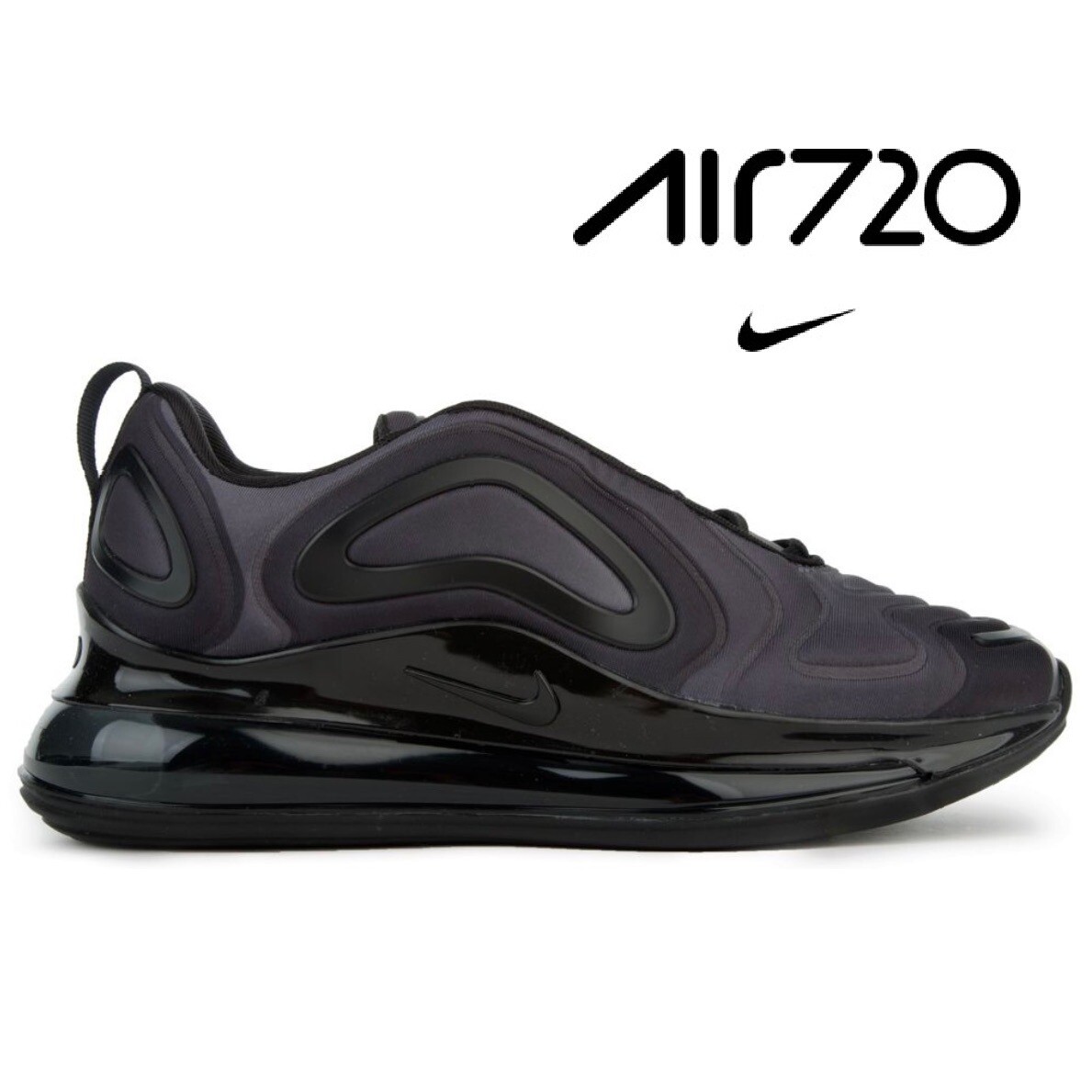 nike air max 720 black kids