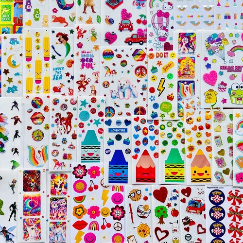 12+ Stickerbögen | Großhandel QUALITÄT Aufkleber Ostern Feiertag Posten