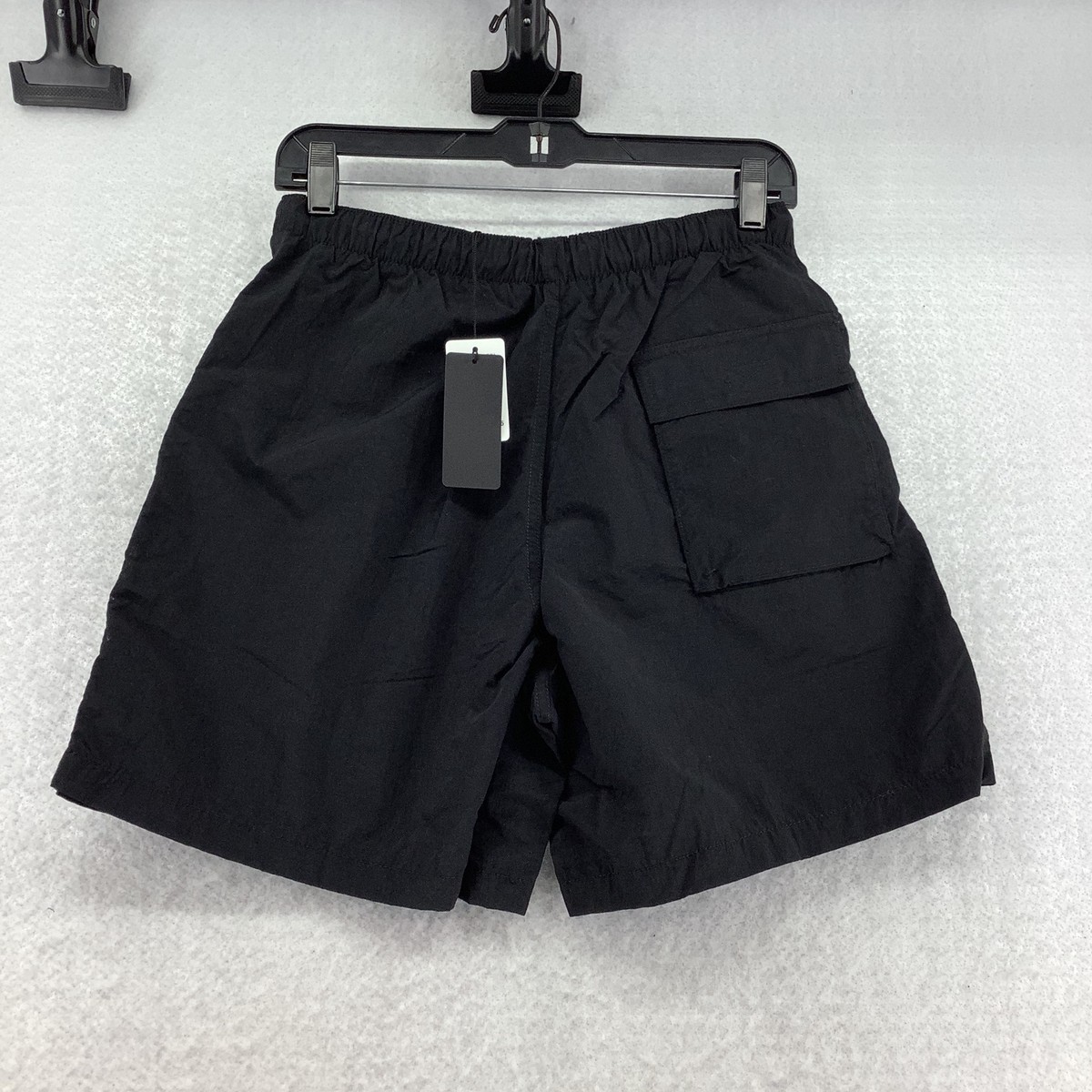 LCKR Men's Black Slash Pocket Elastic Waist Drawstring Athletic