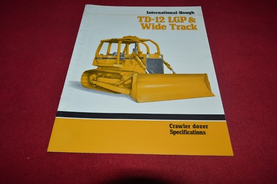 International Harvester TD-12 LGP & Wide Track Crawler Dealer's Brochure GDSD7 