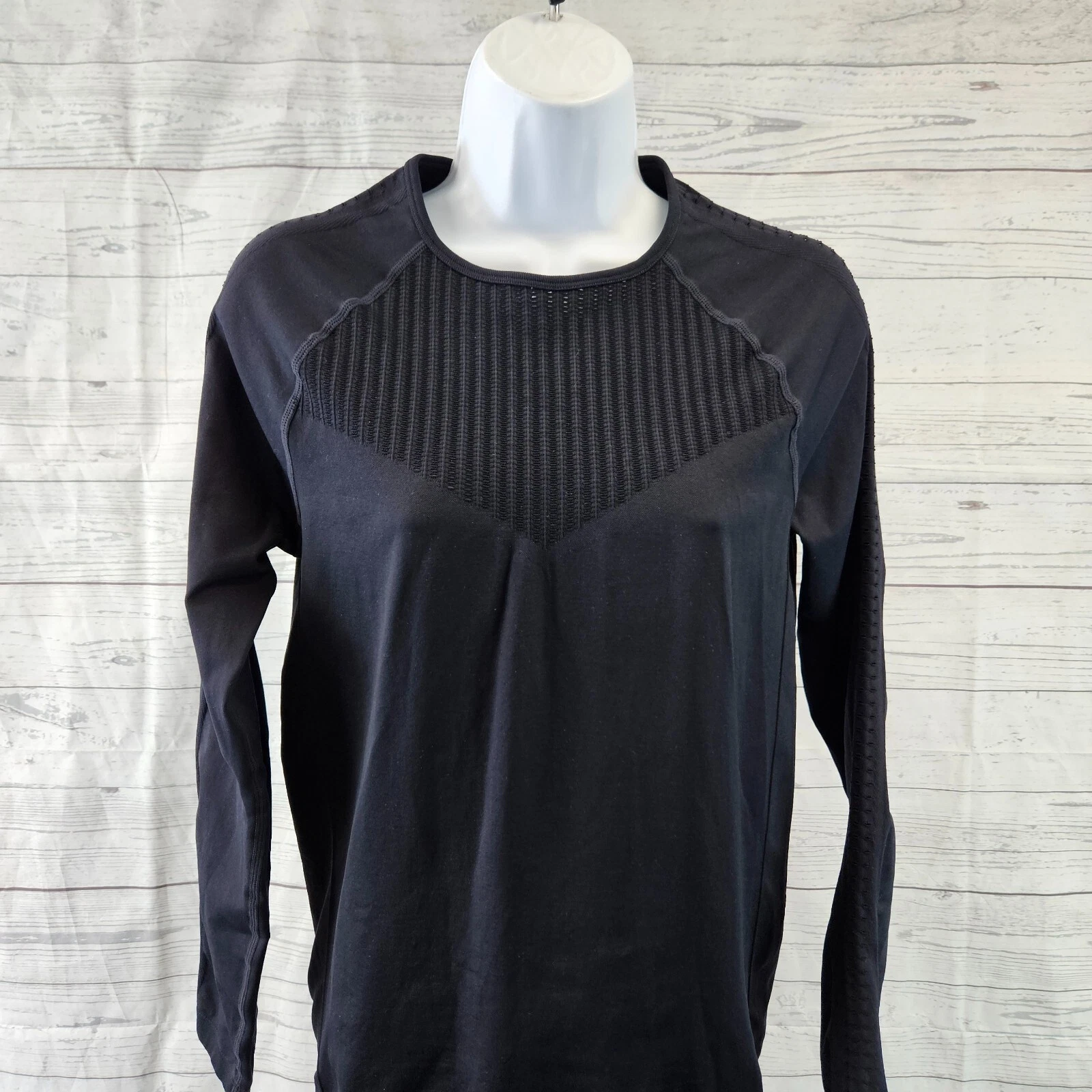 fabletics long sleeve perforated shirt