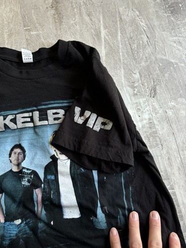 Nickelback Black Shirt  VIP On Left Sleeve  Medium Tultex - Bild 2 von 3