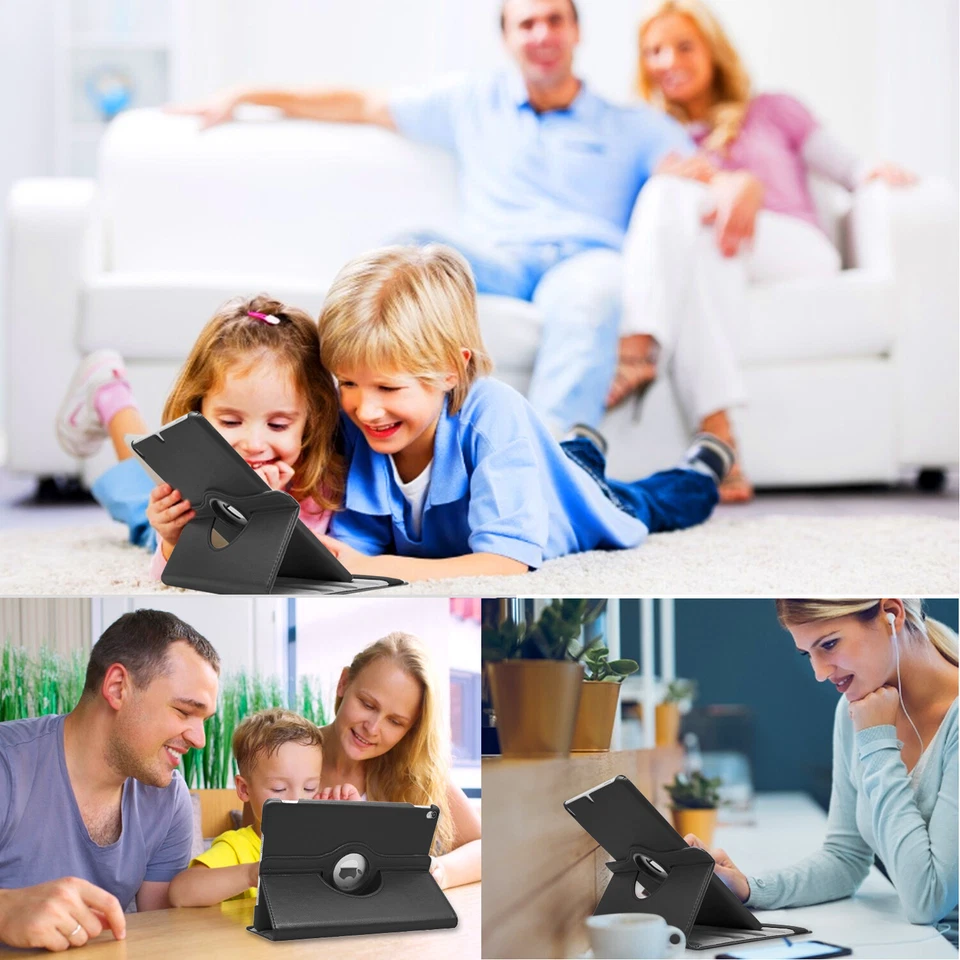 For iPad Air 3 Case 2019 iPad Pro 10.5 2017 360 Rotating Cover w/ Pen Holder - Image 2 of 3