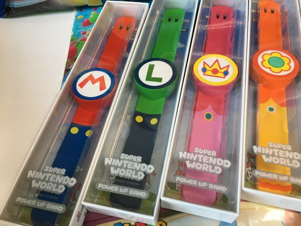 USJ Nintendo Mario Japan Power Up Band Complete 6 set Amibo