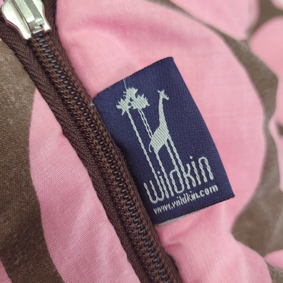 Wildkin Saco de Dormir Niños Marrón con Lunares Rosados Estera de Dormir Juvenil Siesta 30"x60" Foto 4 de 4