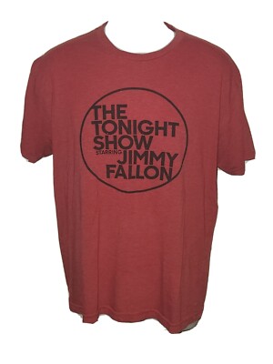 The Tonight Show Starring Jimmy Fallon T-shirt  Adult Size Large vguc