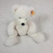 stieff lotte bear plush stuffed animal white cream