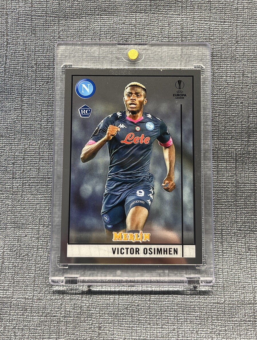 2020-21 Topps Merlin Chrome #59 VICTOR OSIMHEN RC Napoli ROOKIE