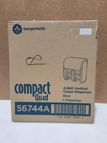 GP Compact Quad 4 Rollen vertikaler Taschentuchspender 56744A