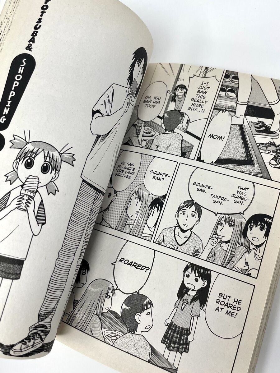 Yotsuba&! Vol. 1 Manga Volume English Book Kiyohiko Azuma Yotsuba&! Vol. 1 Manga Volume English Book Kiyohiko Azuma