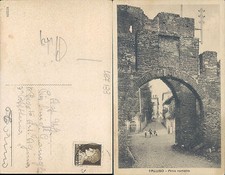 CALUSO, ROMAN ARCH, ANIMATED, TRAVELLED 1937-F.P.PIEDMONT (TO).43990