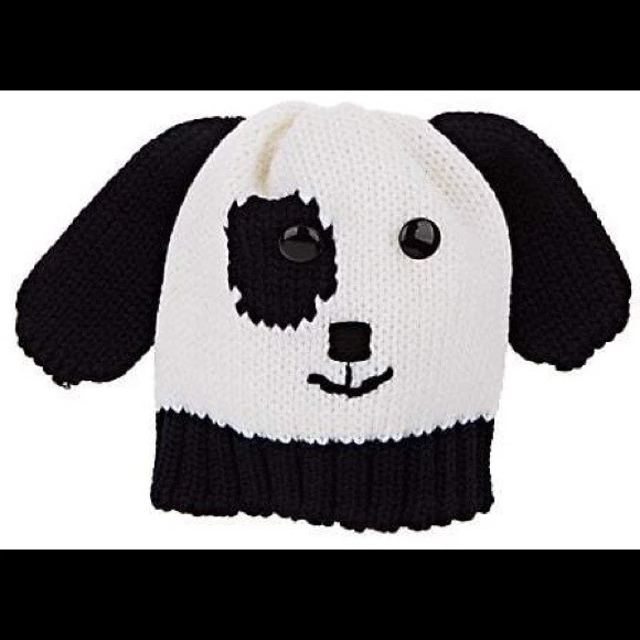 NWT Catya Knit Dog Face Wool Hat with Ears