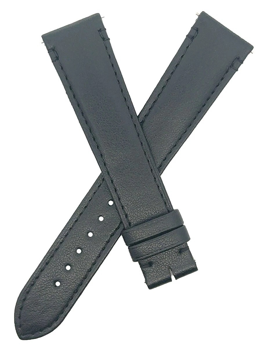 Cartier 黒 レザーベルト IR A102R 19mm Cartier 19 mm Band Width Wristwatch Bands for sale - eBay