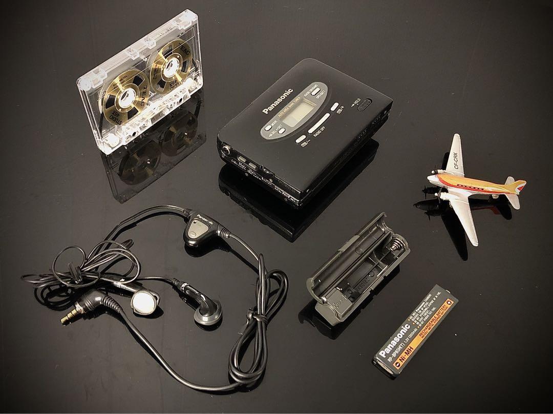 Panasonic RQ-SX1V Cassette Walkman Grey w/ Remote