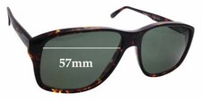 SFx Replacement Sunglass Lenses Fits Rodenstock Craig S - 57mm Wide
