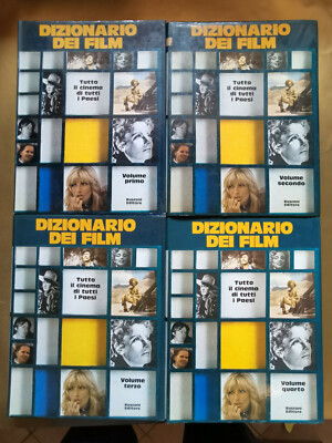 RUSCONI FILMWÖRTERBUCH. KOMPLETT IN 4 BÄNDEN, kur. Pino Farinotti, 1980.