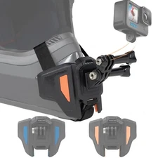 Helmet Chin Mount Strap Compatible with All Smartphones GoPro Hero 12 11 10 9...