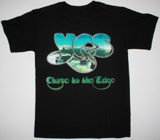 Image of YES CLOSE TO THE EDGE 72 sHort Sleeve Cotton Black Men T-shirt E458