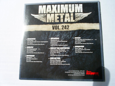 METAL HAMMER CD - BEHEMOTH SOULFLY HELRUNAR NOTHGARD HIGH ON FIRE UNDERTOW MAYAN
