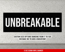 Motivational Fitness Banner - Home Gym Wall Art