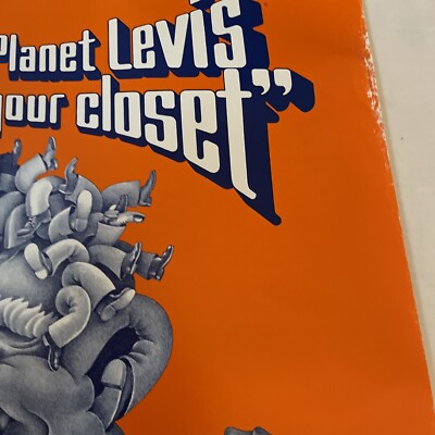 1967 Levi's Jeans Poster: I'm from the Planet Levi's Take Me To