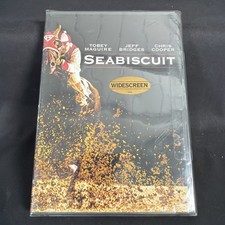 Seabiscuit DVD 2003 Widescreen New Sealed Toby Maguire Jeff Bridges