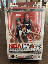 2025-26 Topps NBA Hoops Basketball Hanger Box...