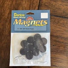 Darice Magnets 10 PC 5/8” Round Magnets