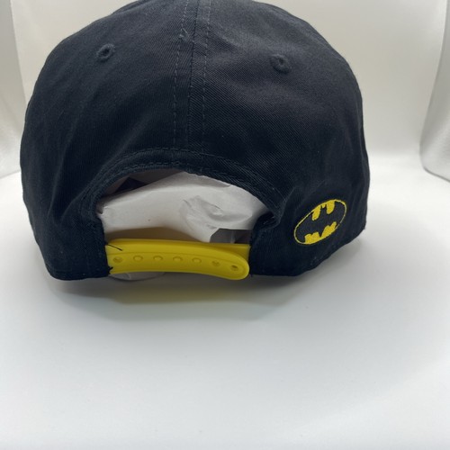 NEW ERA 9FIFTY BATMAN Black Yellow Snapback Hat Cap MARVEL DC COMICS - Picture 6 of 13