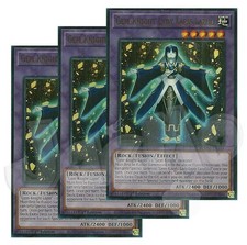 Yugioh Gem-Knight Lady Lapis Lazuli x 3 - 1st Edition Ultra Rare NM - Free Holo