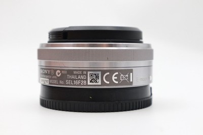 Sony SEL16F28 16mm F2.8 AF Wide Angle Lens For Sony E Mount