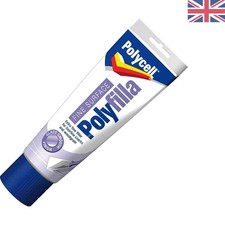 400g Polyfilla Fine Surface Filler - Off White Quick Cure for Flawless Finishes