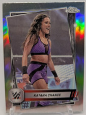 🔥2025 Topps Chrome WWE Katana Chance #199 Refractor WWE Raw🔥