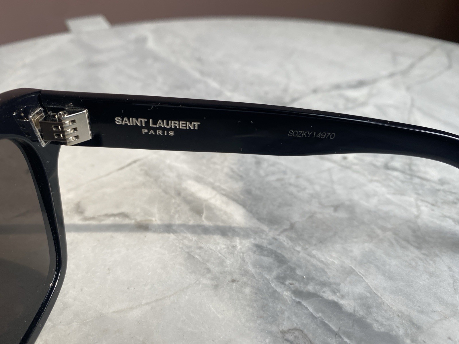 Occhiali da sole Saint Laurent SL 560 neri unisex quadrati 54 19 145